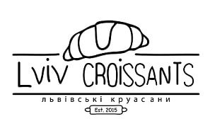 Логотип Lviv croissants (Львовские круасаны)