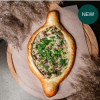 Хачапури с грибами и сыром в сливках One Gogi (Ван Гоги)